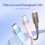 Vention Cable USB-C a USB-C TRIPF 240W 1m Rosa